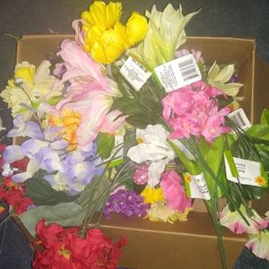 Big lot of flowers